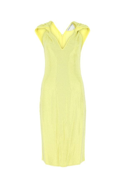 BOTTEGA VENETA | Embellished stretch viscose blend dress