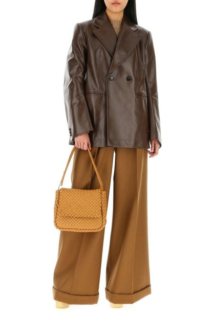 BOTTEGA VENETA | Camel leather Cobble shoulder bag