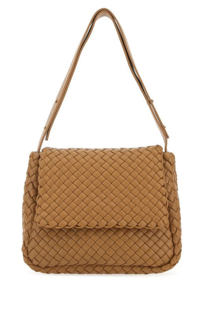 BOTTEGA VENETA | Camel leather Cobble shoulder bag
