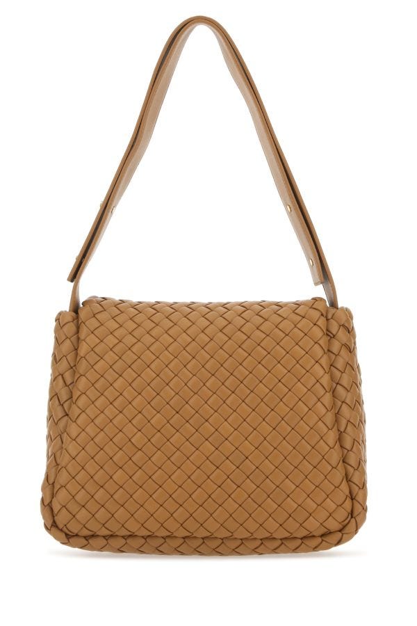 BOTTEGA VENETA | Camel leather Cobble shoulder bag