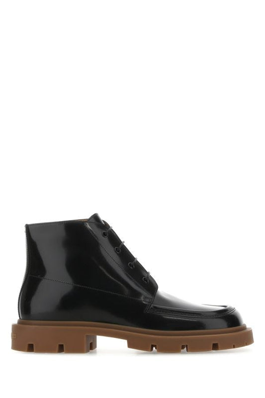 MAISON MARGIELA | Black leather ankle boots