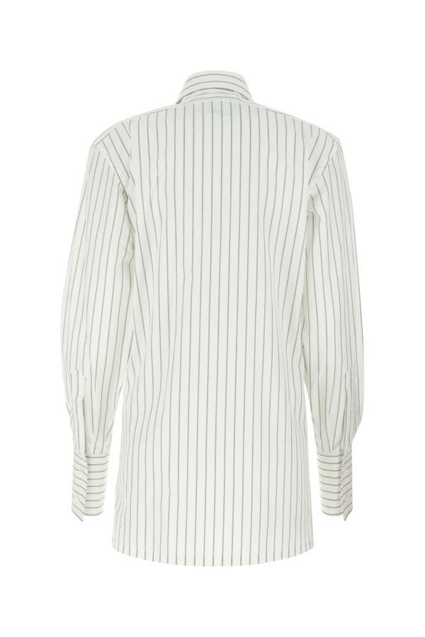 MAISON MARGIELA | Embroidered poplin shirt