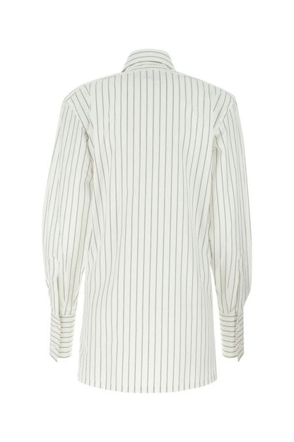 MAISON MARGIELA | Embroidered poplin shirt