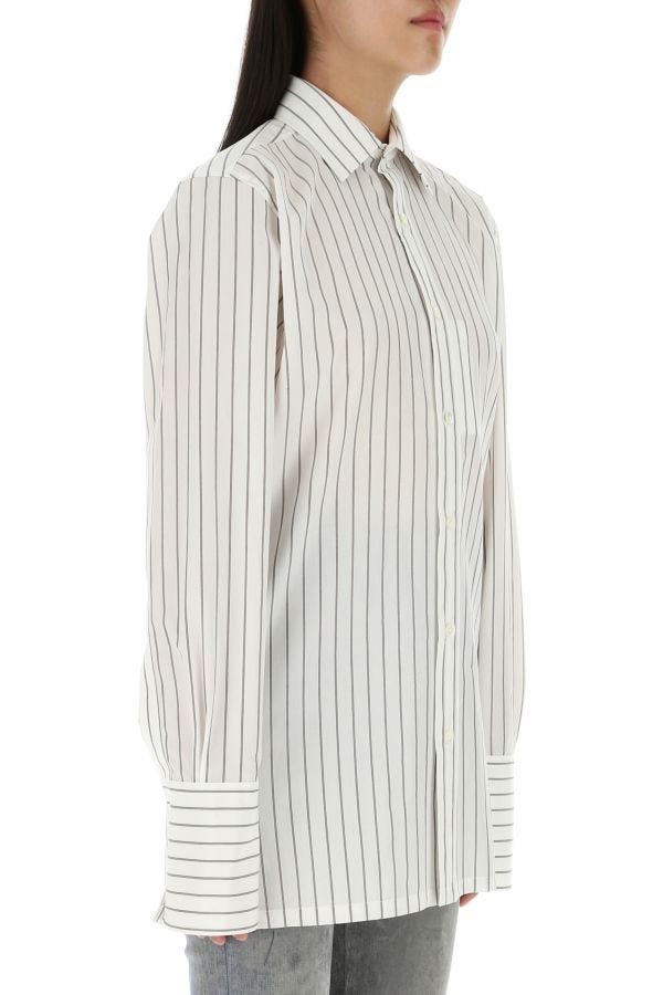 MAISON MARGIELA | Embroidered poplin shirt
