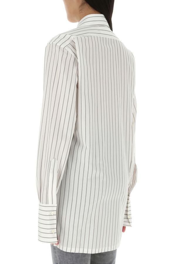 MAISON MARGIELA | Embroidered poplin shirt
