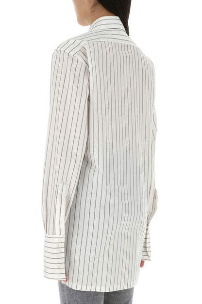 MAISON MARGIELA | Embroidered poplin shirt
