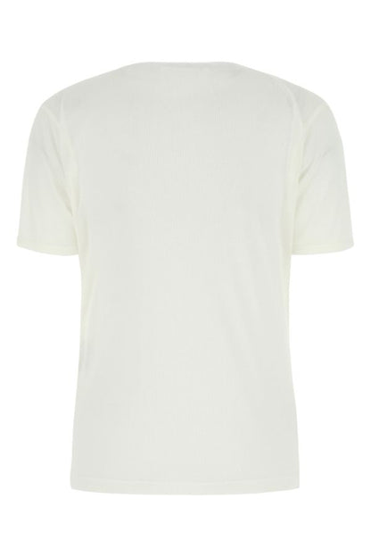 MAISON MARGIELA | White cotton blend t-shirt