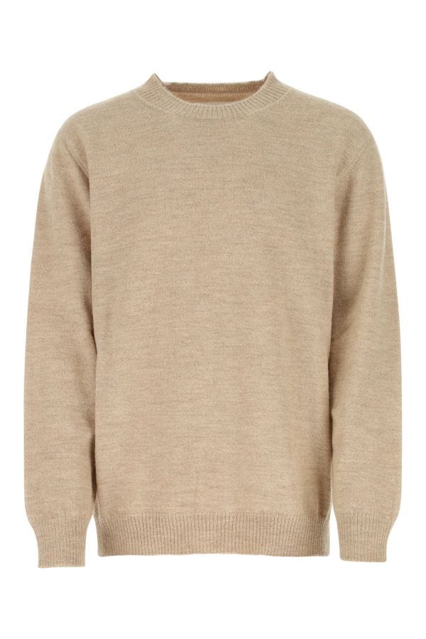 MAISON MARGIELA | Cappuccino wool and alpaca sweater