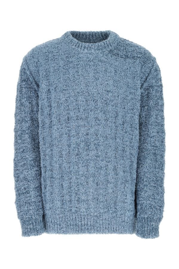 MAISON MARGIELA | Light-blue bouclé oversize sweater