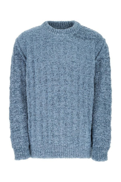 MAISON MARGIELA | Light-blue bouclé oversize sweater