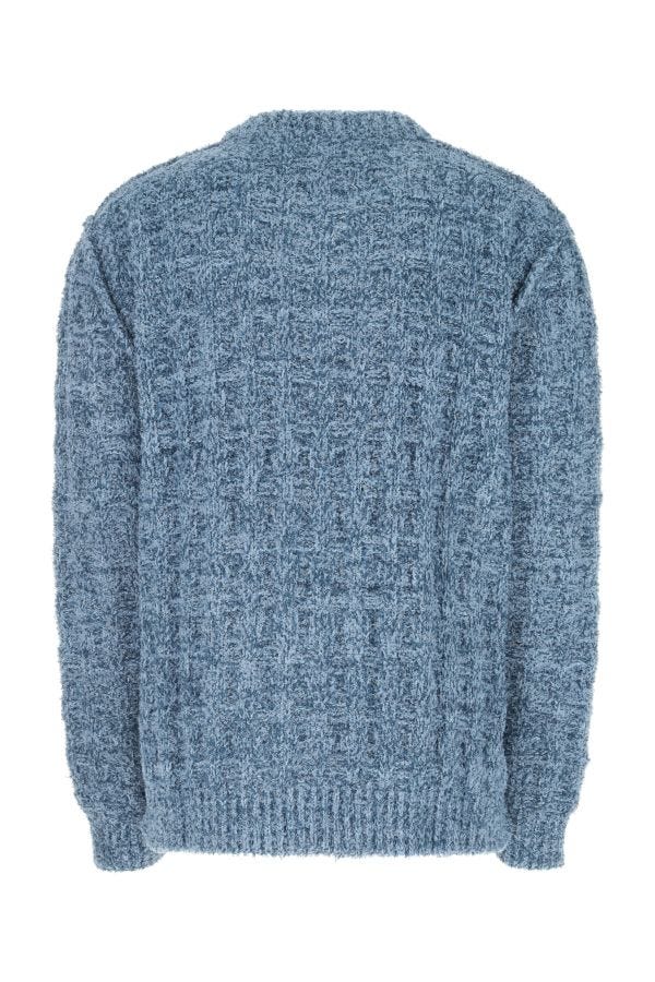 MAISON MARGIELA | Light-blue bouclé oversize sweater