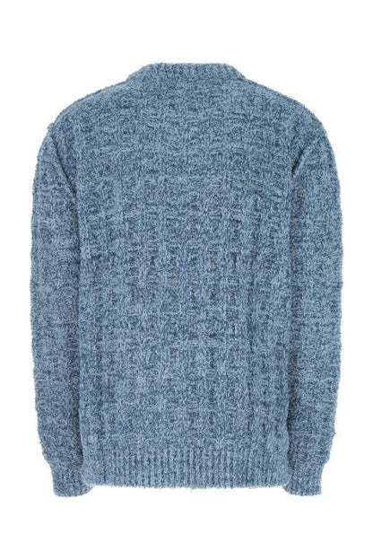 MAISON MARGIELA | Light-blue bouclé oversize sweater