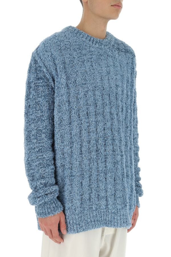 MAISON MARGIELA | Light-blue bouclé oversize sweater