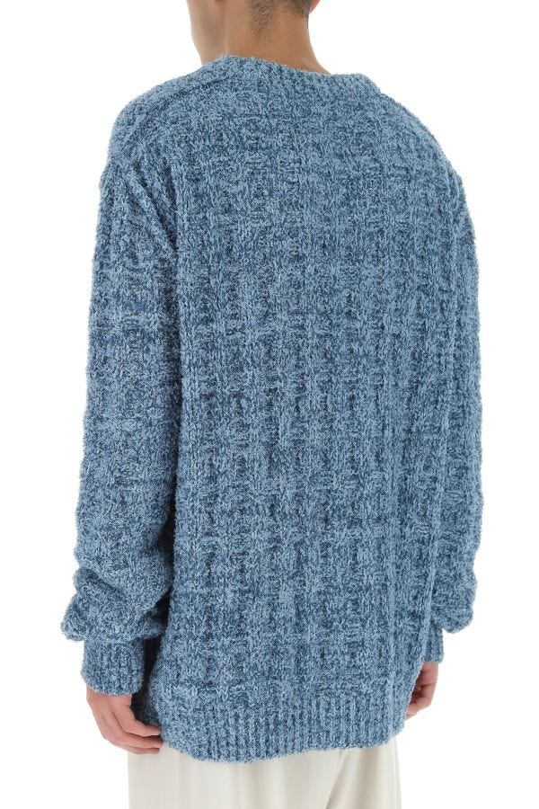 MAISON MARGIELA | Light-blue bouclé oversize sweater