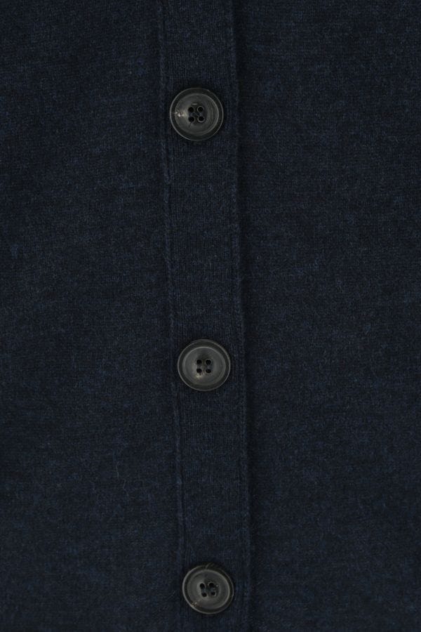 MAISON MARGIELA | Midnight blue wool blend cardigan