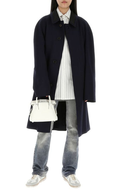 MAISON MARGIELA | Ivory leather micro 5AC handbag