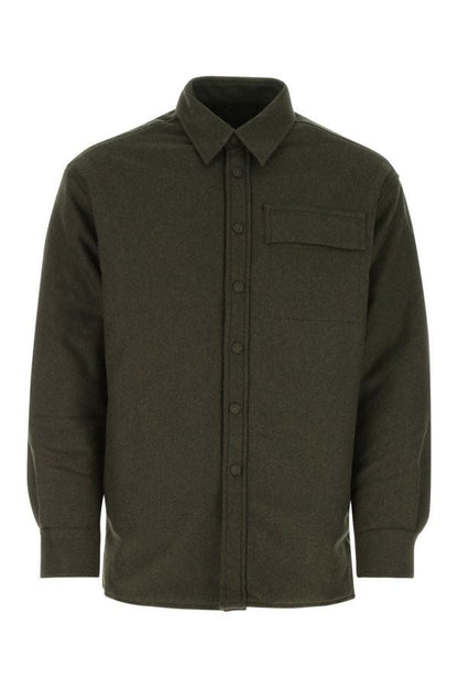 GIVENCHY | Army green wool blend jacket