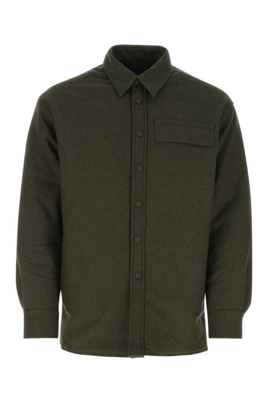 GIVENCHY | Army green wool blend jacket