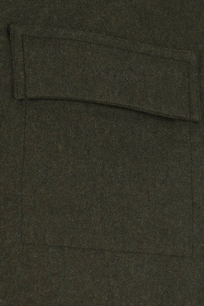GIVENCHY | Army green wool blend jacket