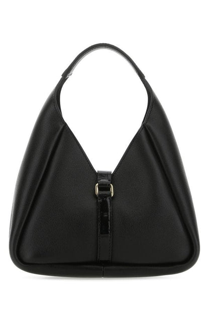 GIVENCHY | Black leather G-Hobo handbag