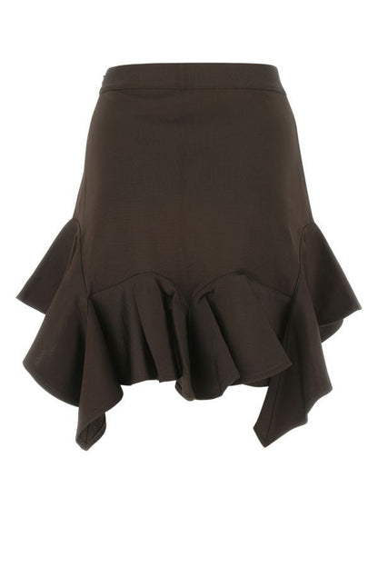GIVENCHY | Brown viscose skirt