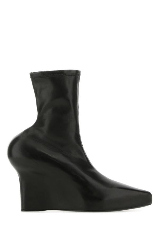 GIVENCHY | Black nappa leather ankle boots