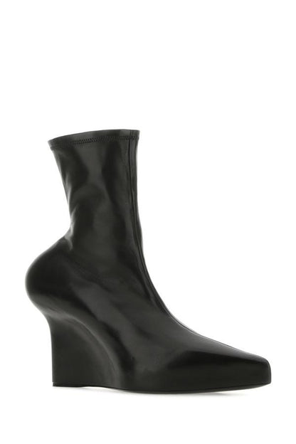 GIVENCHY | Black nappa leather ankle boots