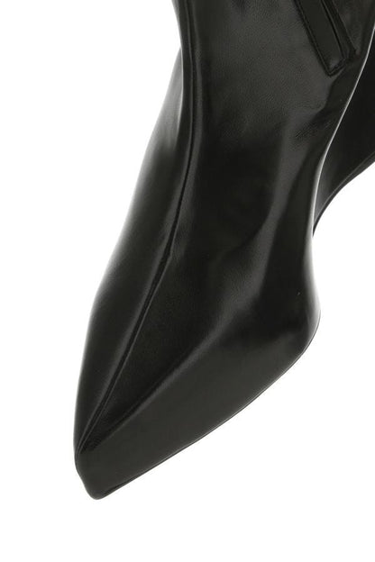 GIVENCHY | Black nappa leather ankle boots