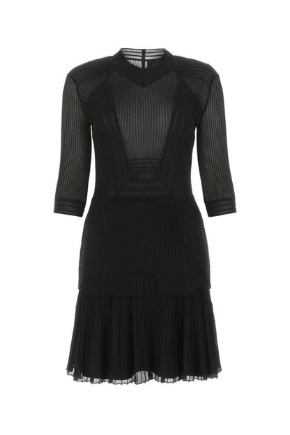 GIVENCHY | Black stretch viscose blend mini dress