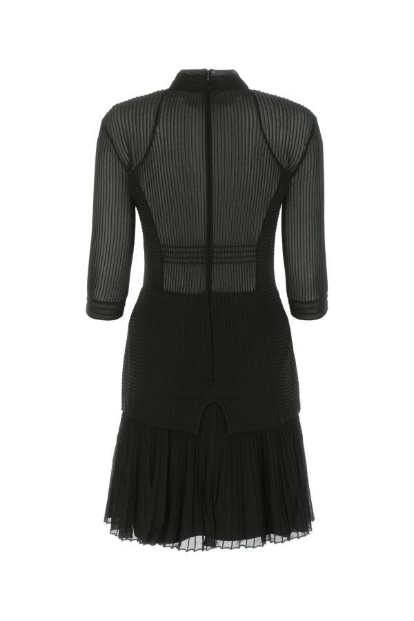 GIVENCHY | Black stretch viscose blend mini dress