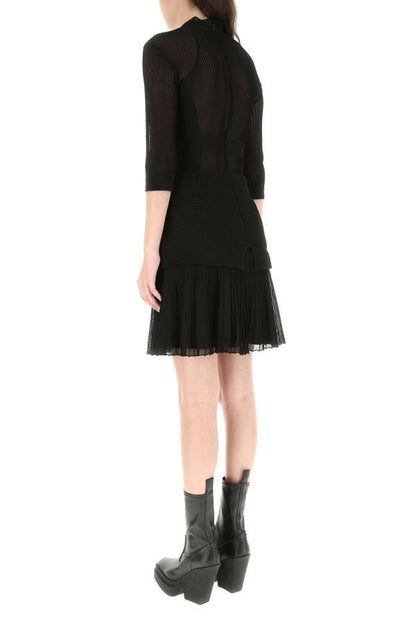 GIVENCHY | Black stretch viscose blend mini dress