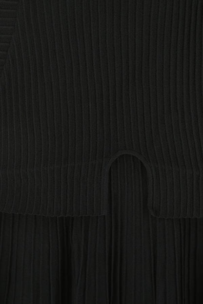 GIVENCHY | Black stretch viscose blend mini dress