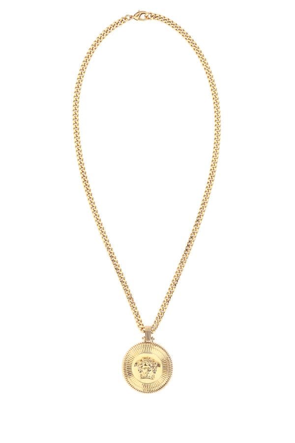 VERSACE | Gold metal Medusa Biggie necklace