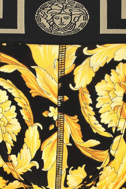 VERSACE | Printed stretch cotton boxer