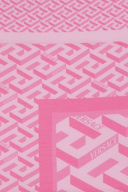 VERSACE | Printed modal blend scarf