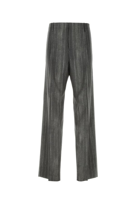 VERSACE | Printed wool pant