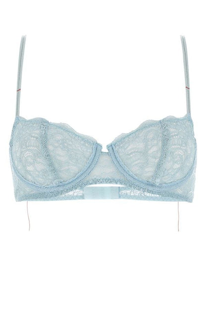 MAISON MARGIELA | Light-blue lace bra