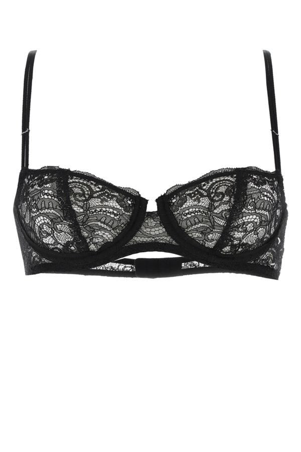 MAISON MARGIELA | Black lace bra