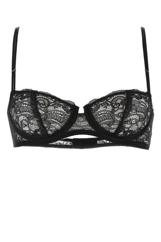 MAISON MARGIELA | Black lace bra