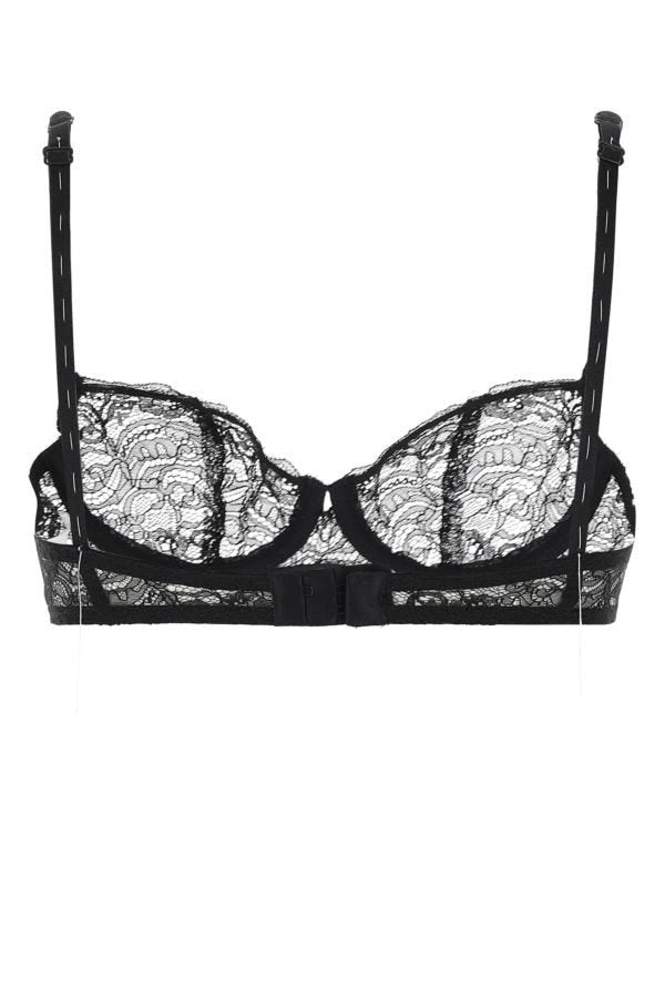 MAISON MARGIELA | Black lace bra
