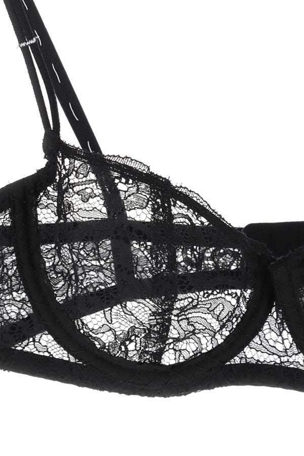 MAISON MARGIELA | Black lace bra