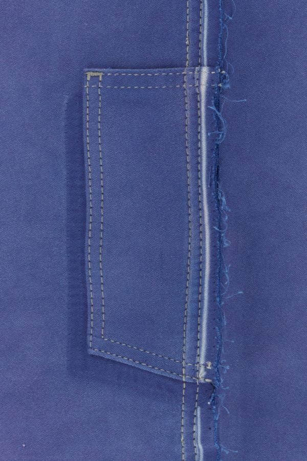 MAISON MARGIELA | Blue moleskin pant