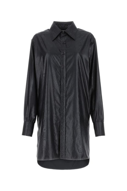 MAISON MARGIELA | Black fabric oversize shirt