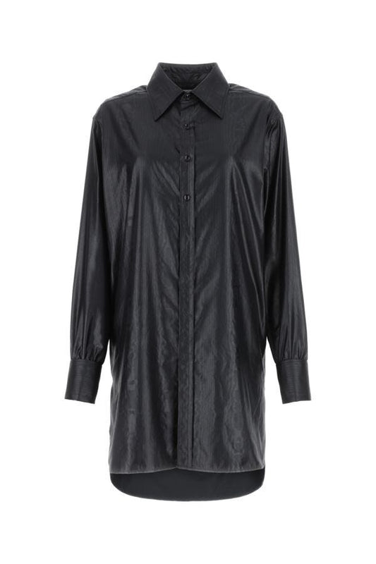 MAISON MARGIELA | Black fabric oversize shirt