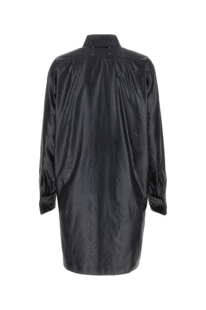 MAISON MARGIELA | Black fabric oversize shirt