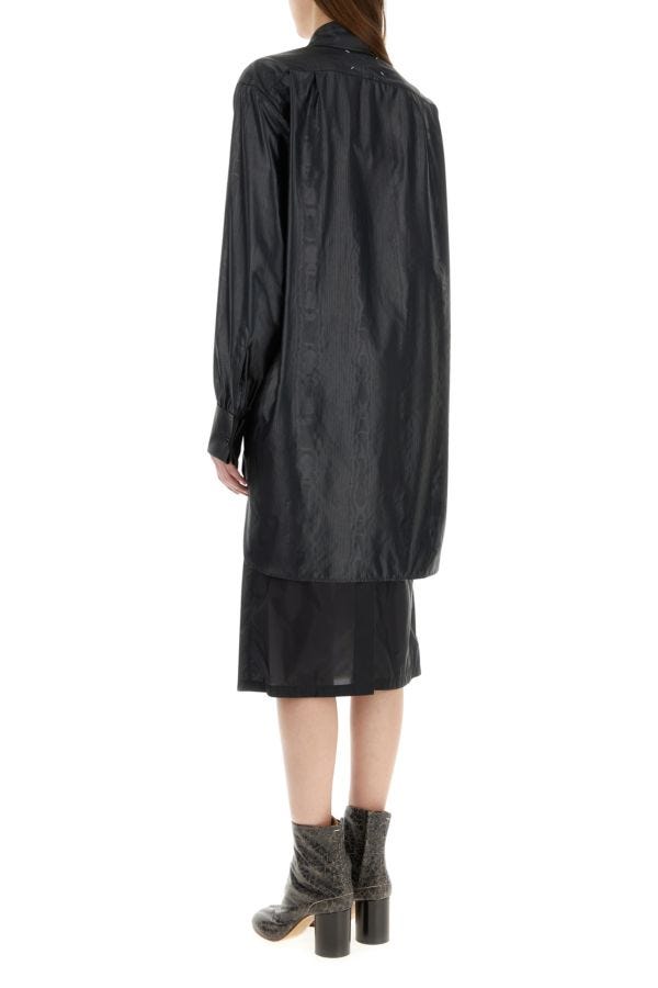 MAISON MARGIELA | Black fabric oversize shirt