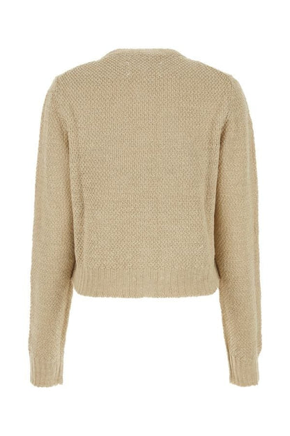 MAISON MARGIELA | Beige hemp cardigan