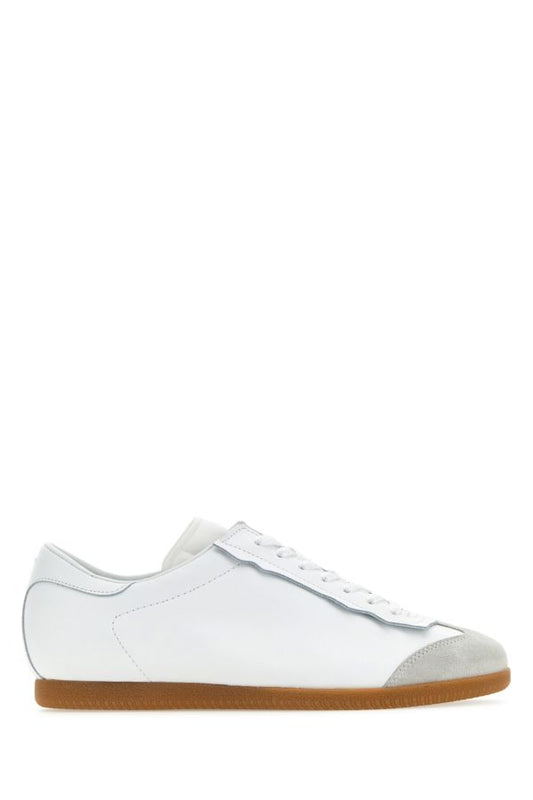 MAISON MARGIELA | White leather Featherlight sneakers