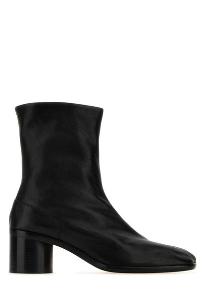 MAISON MARGIELA | Black leather Tabi boots