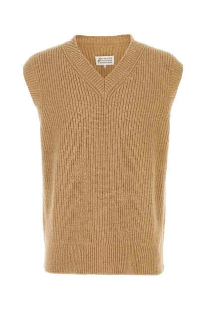 MAISON MARGIELA | Biscuit wool blend vest